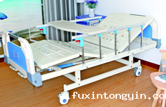 京祝Z04复合床头双摇病床
